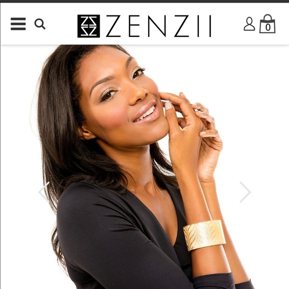 Zenzii Snow leopard cuff - Picture 2 of 2